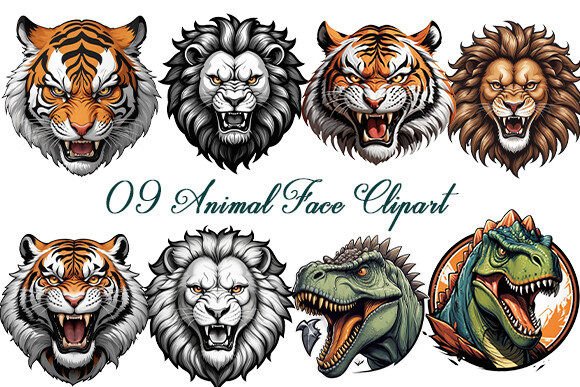Animal Face Sublimation Bundle: Unlocking Vibrant Creativity