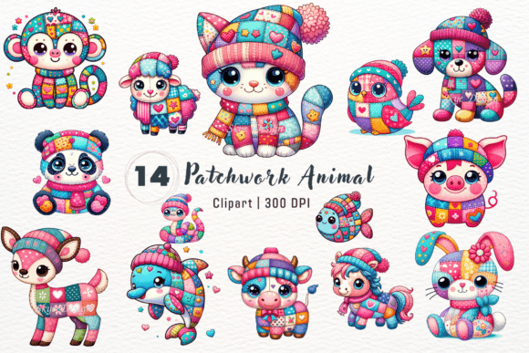 Bringing Cozy Character to Projects with Patchwork Animals