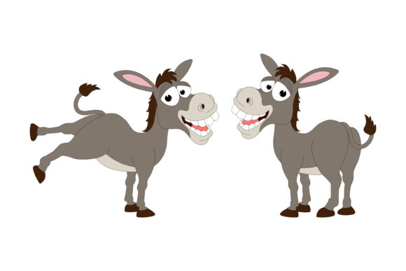 The Enduring Appeal of the Cute Donkey Animal Cartoon