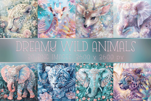 Wild Animal Printable Digital Papers: A Creative Asset