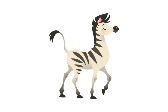 Zebra: The Playful Cartoon Animal Font for Wild Designs